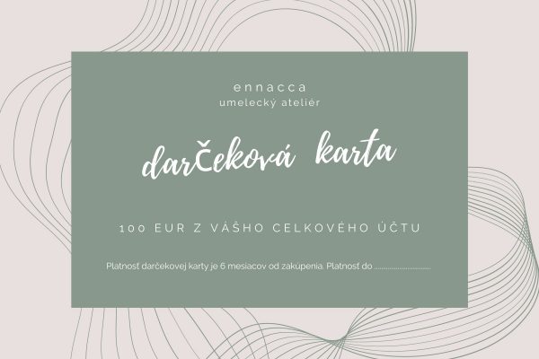 darčeková karta